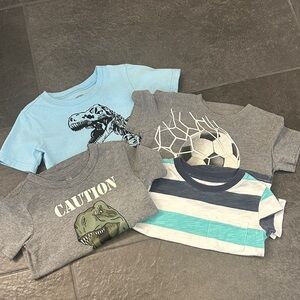 Carter's Kids T-Shirts - Blue, Gray, and Green